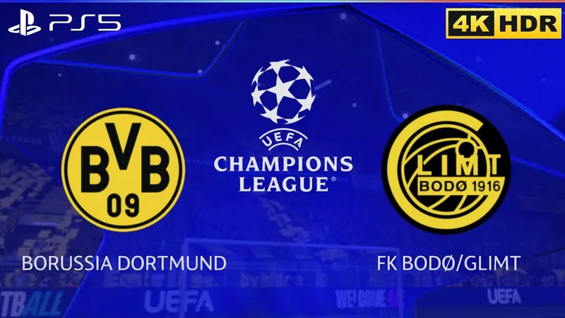 Cầu thủ Dortmund tung cú sút mạnh vào khung thành đội Bodo/Glimt Cầu thủ Dortmund tung cú sút mạnh vào khung thành đội Bodo/Glimt